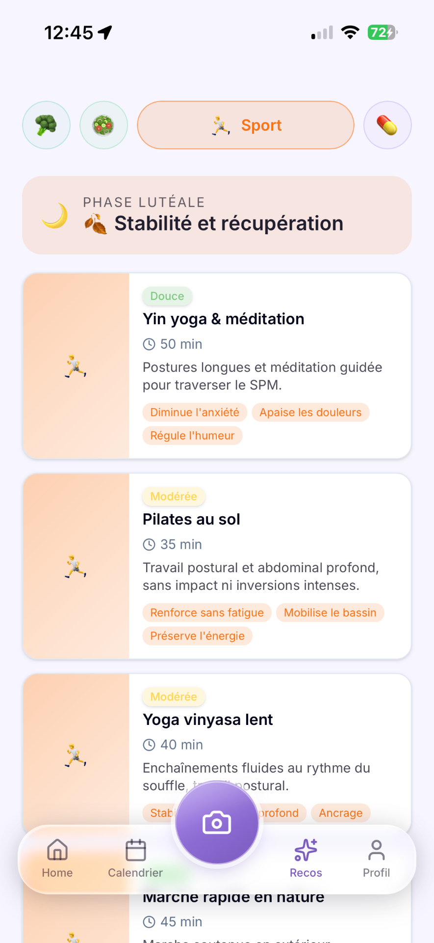 Sport sur-mesure