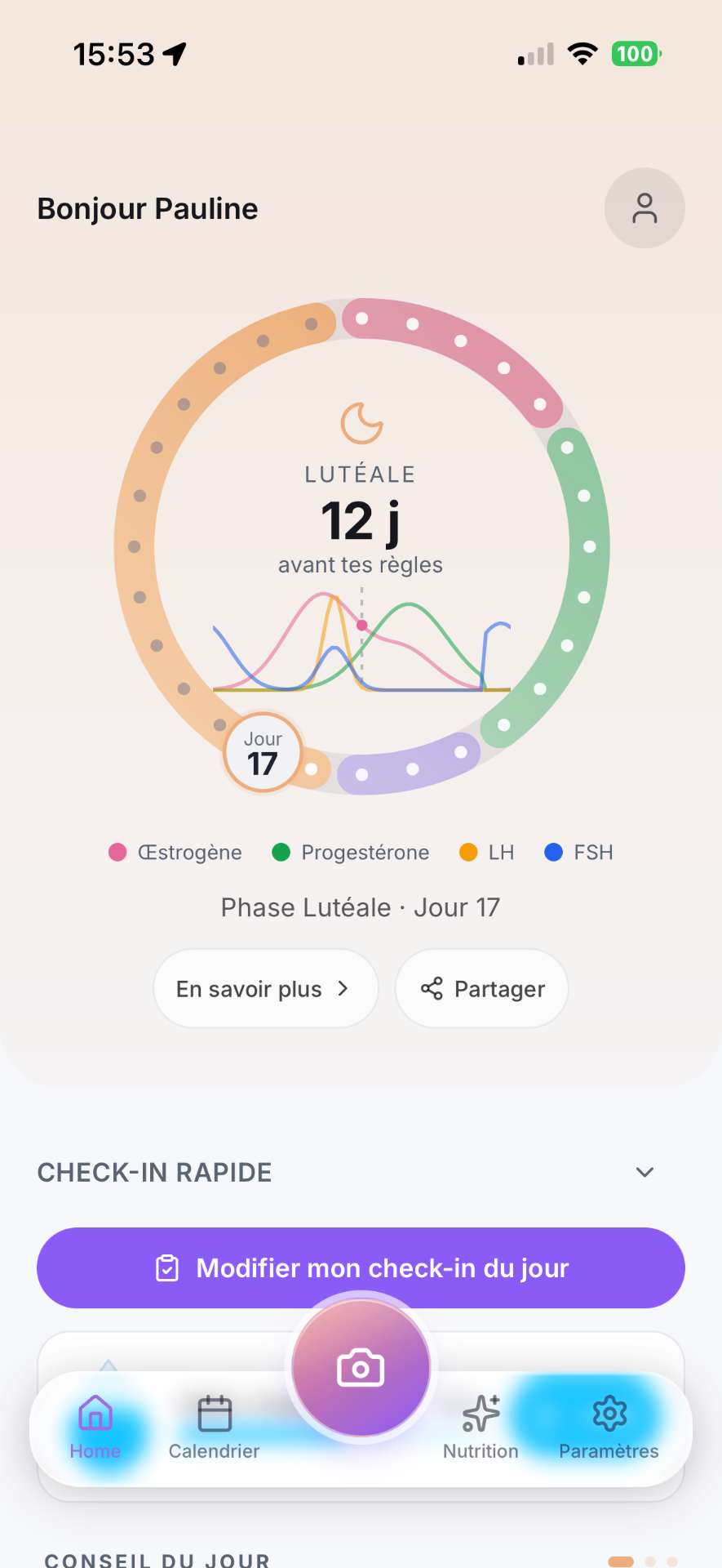 Accueil · phase du jour